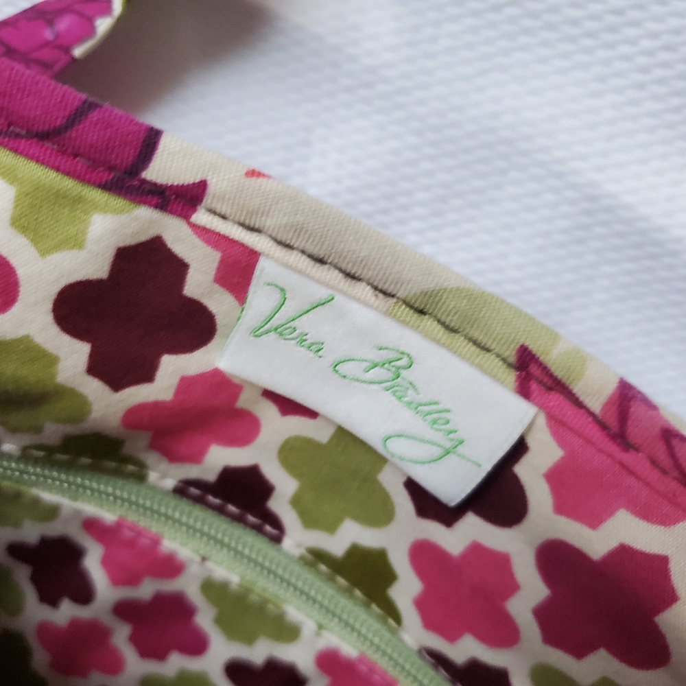 Vera Bradley Hello Dahlia Quilted Crossbody Bag - Picture 8 of 10